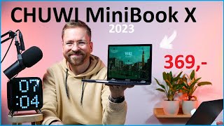 Chuwi MiniBook X Review: Kleines Windows 11 Convertible mit iN100, 12GB/512GB /Moschuss.de
