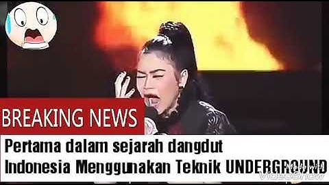 Kehebatan RARA menggunakan teknik UNDERGROUND wanita pertama kali di dangdut indonesia #viral