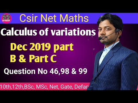 #55 | Csir Net Maths Calculus Of Variations | Dec 2019 | Net | Gate | IIt Jam | Nbhm | MSc | 2021 |