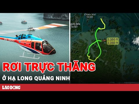 #2023 Máy bay trực thăng chở 5 người mất tích ở vùng biển Quảng Ninh | BLĐ