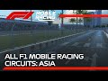 Overview of all f1 mobile racing circuits  asia