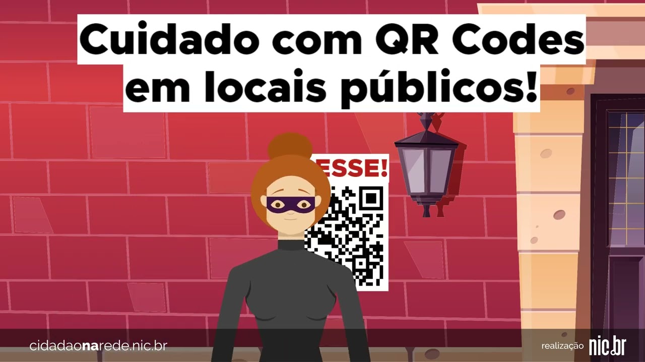 Cuidado ao acessar QR Codes