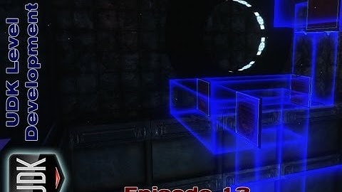 UDK Live Stream XIII | Physics Gun Level Progress by Devin Sherry