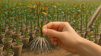 Propagating roses with sand – a “magical” tip that few people reveal!