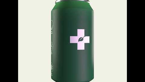 Spinning Can 3D Motion Graphics with lighting