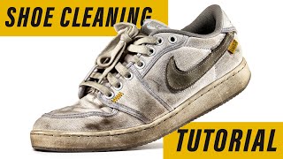 The Best Method to Clean Air Jordan 1 Canvas Shoes