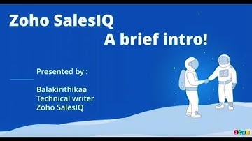 Zoho SalesIQ- Overview and Getting Started