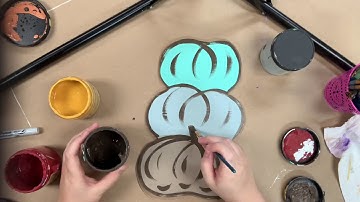 Pumpkin Stack Fall Painting Tutorial s1n30bluegray