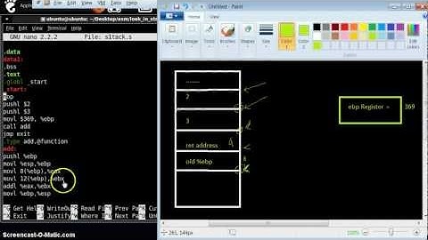 assembly programming   stack function part  1