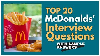 mcdonalds' interview questions and answers for 2024