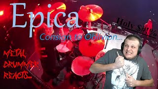 Metal Drummer REACTS to Epica - CONSIGN TO OBLIVION (WOW)