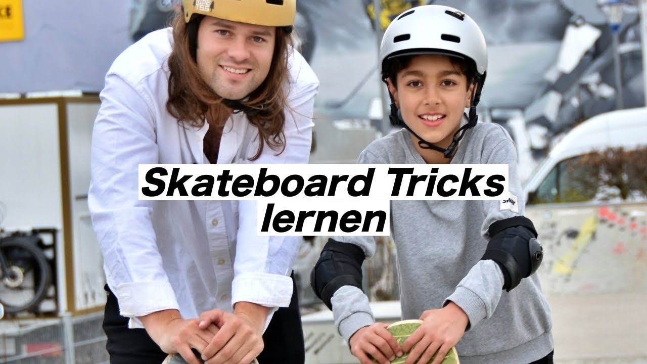 Skateboard Tricks lernen mit dem 9 jährigen Talent Fabian Seraji (Handplant)