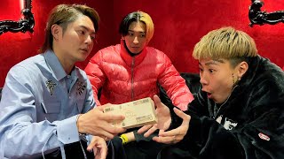 DJ銀太とヒカル　プリクラ ドッキリ】超高級スイートに女の子たくさん居るって嘘ついたら
