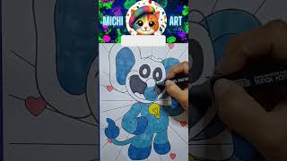 PINTANDO a BUBBA BUBBAPHANT de POPPY PLAYTIME | SMILING CRITTERS #roblox #gartenofbanban #drawing