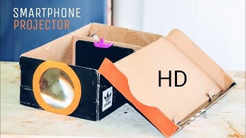 Build A Smartphone Projector (Using Shoebox)