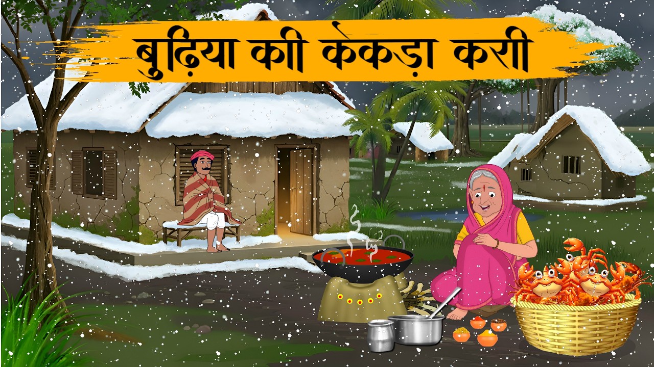 बुढ़िया की केकड़ा करी | Budhiya Kee Kekada Karee | Hindi Stories | Hindi Moral Stories | Kahaniya