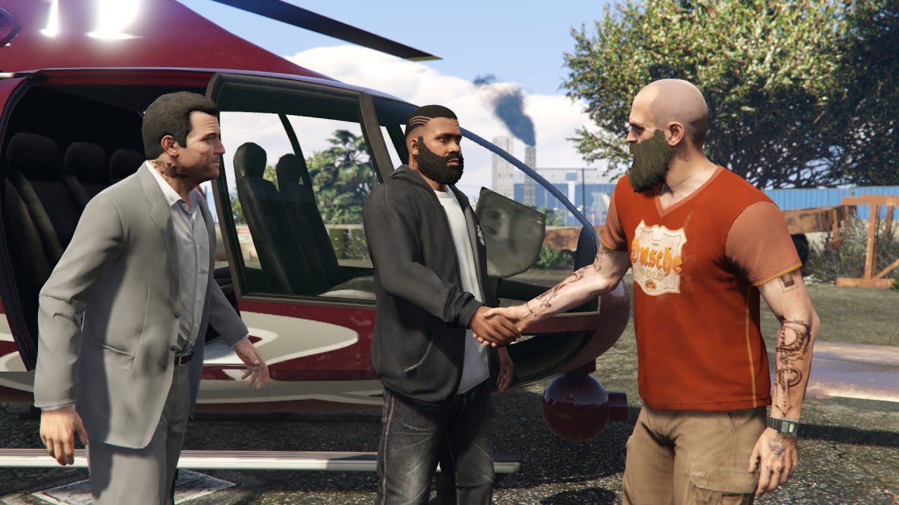 Franklin Meet Trevor For The First Time GTA 5 - YouTube
