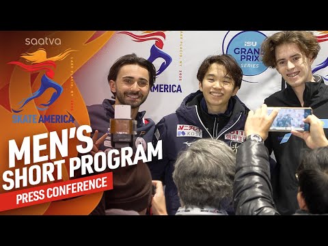 المؤتمر الصحفي لبرنامج الرجال القصير بطولة ساتفا سكيت أمريكا ٢٠٢٥