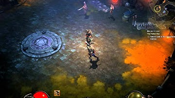 Diablo III - Templar Runs In Slow Motion LOL