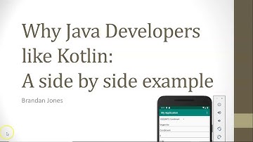 Why Java Developers Like Kotlin: Side by Side Example