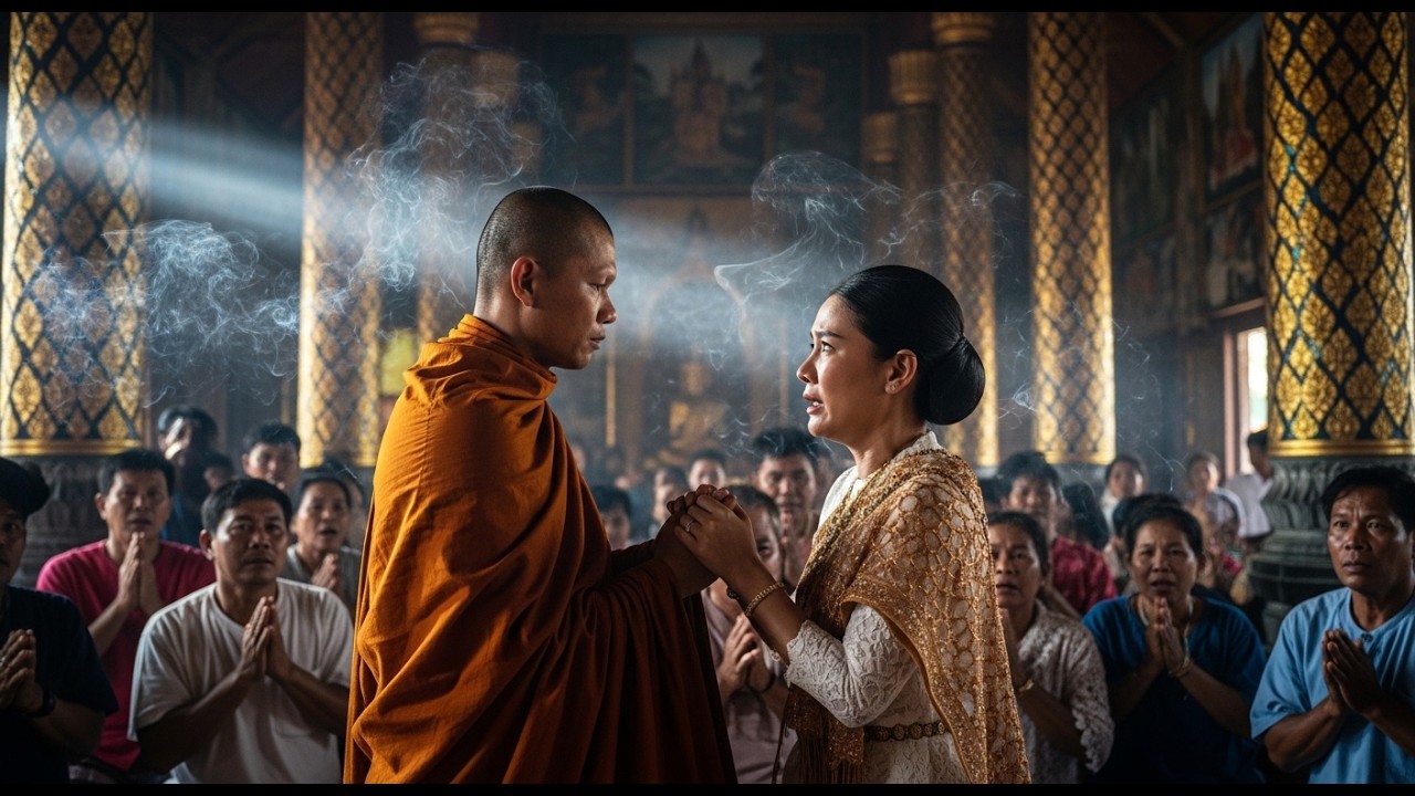 พระภิกษุถอดจีวรแต่งงานกลางอุโบสถ! เหตุผลชาติปางก่อนทำชาวบ้านร้องไห้ก้มกราบ | กฎแห่งกรรมช็อกโลก