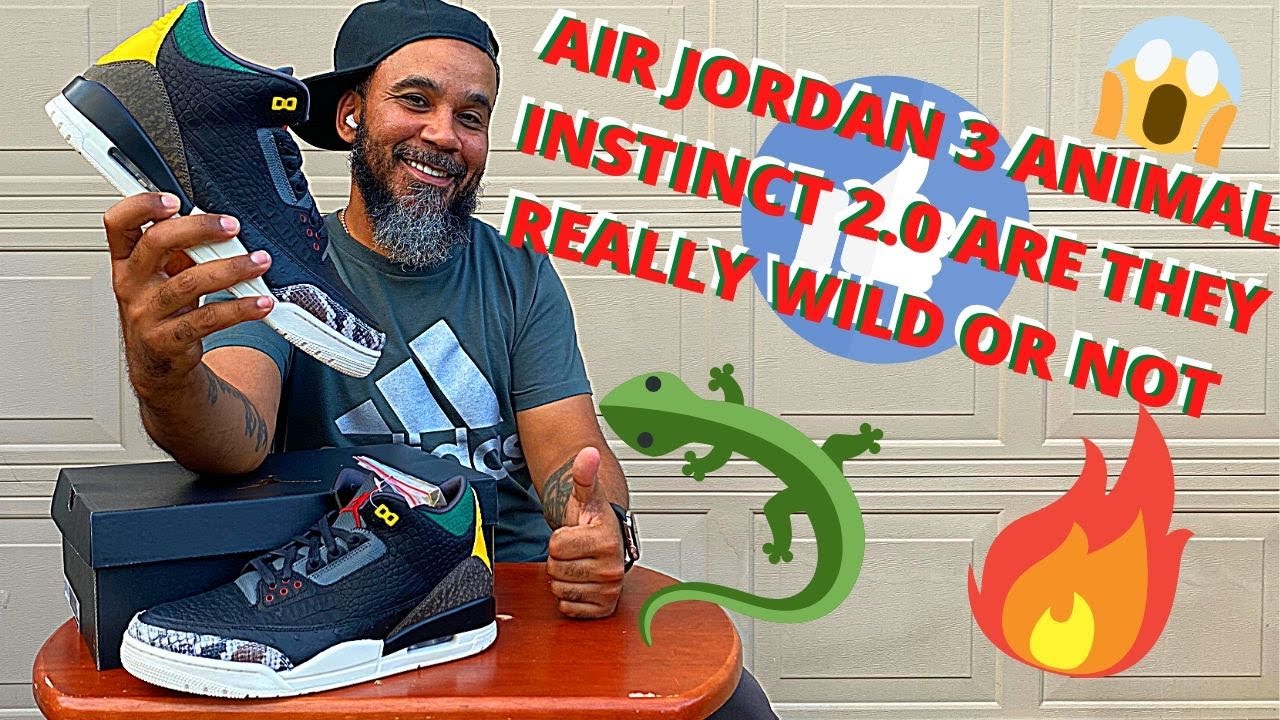 Jordan 3 Retro SE “Animal Instincts 2.0” Air Jordan Mens 3 Retro SE Animal Instincts 2.0 Shoes  main image 4