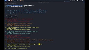 ⚡ Streamline Bug Bounty Reporting | HackerOne Report Extractor Tutorial
