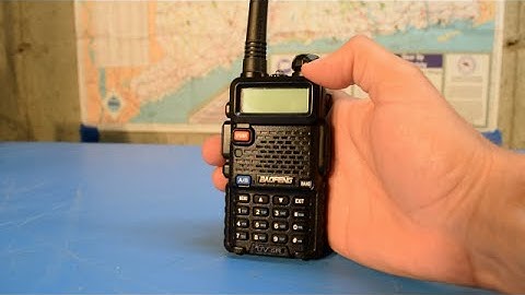 Baofeng UV 5R - Check Your Battery Clip!