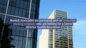 Senior Director Quality Assurance – CRO & CDMO – United Kingdom