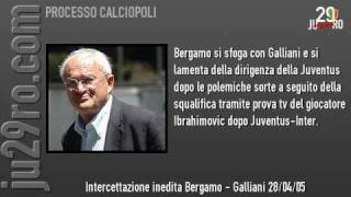 Intercettazioni Inedite Bergamo - Galliani