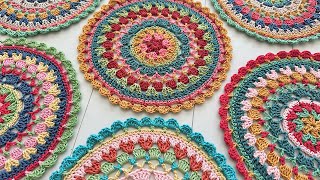 Easy Crochet Doily Tutorial  Granny Circle Along!!