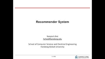 ML17_recommend_part1 [HGU SW 중심대, 한동대 SW중심대학 사업단]