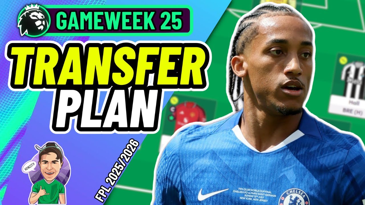 FPL GW25 | МОЙ ПЛАН ПЕРЕХОДОВ! ✅ | Fantasy Premier League 2025/2026!
