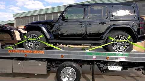 VULCAN 8-Point Vehicle Tie Down Kit with Chain Tails on Both Ends - Set of 4 - Reflective High-Viz