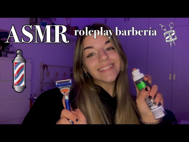 ASMR / Roleplay BARBERÍA 💈💆🏻‍♂️  [ Visual 👁 ]
