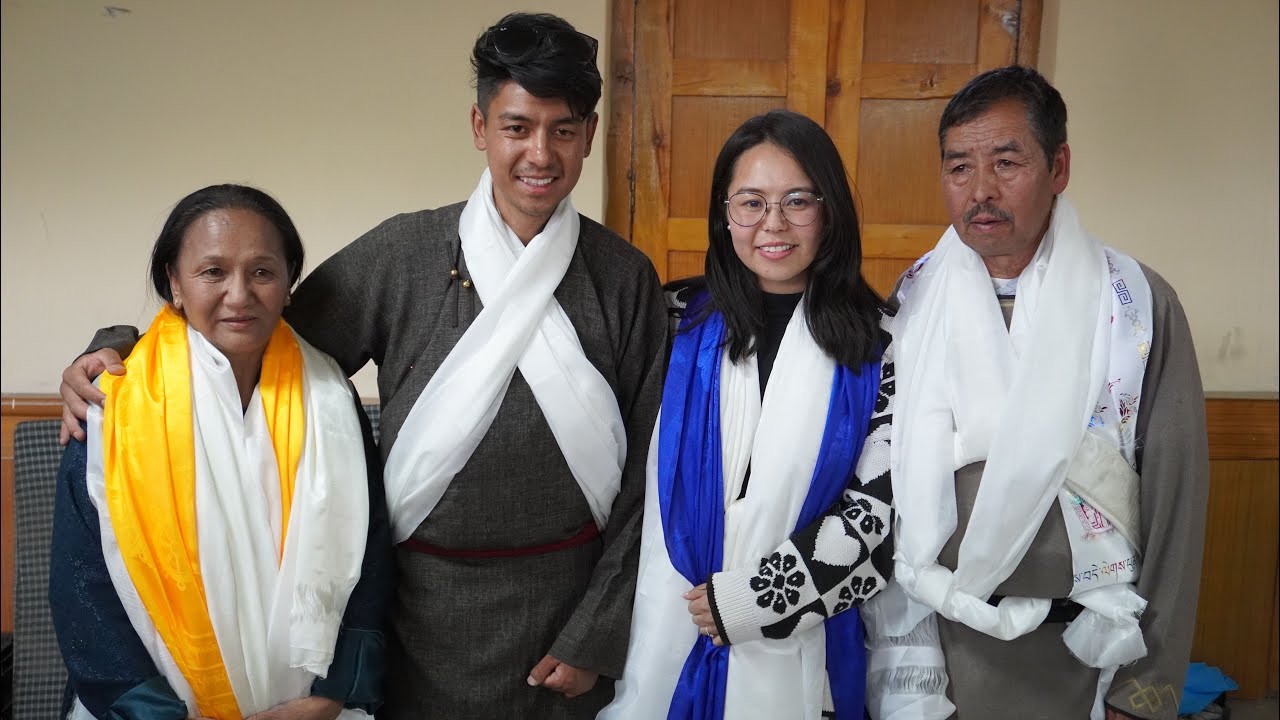 Grand reception for Rigzen Angmo UPSC cracker from Nurla # Ladakh