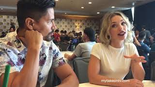 MAGNUM PI @ SDCC 2018: Jay Hernandez & Perdita Weeks on taking on a classic