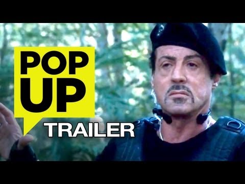 Expendables 2 (2012) POP-UP TRAILER #2 - HD Sylvester Stallone Movie