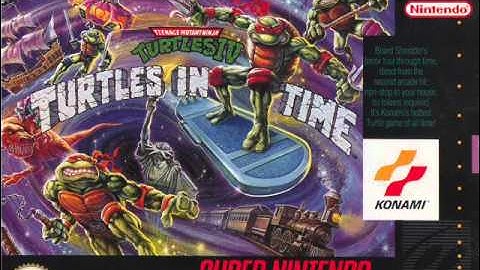 TMNT IV Turtles In Time Music - Technodrome, The Final Shell Shock