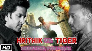 Hrithik vs Tiger Movie Shooting | Car and Bike Chasing in Lisbon, Portugal