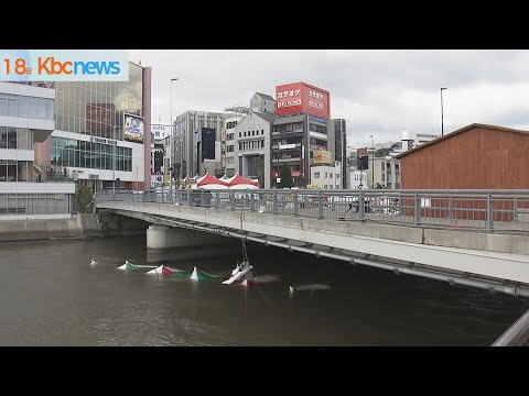 強風でテントや足場に影響か　福岡・佐賀で初冠雪も