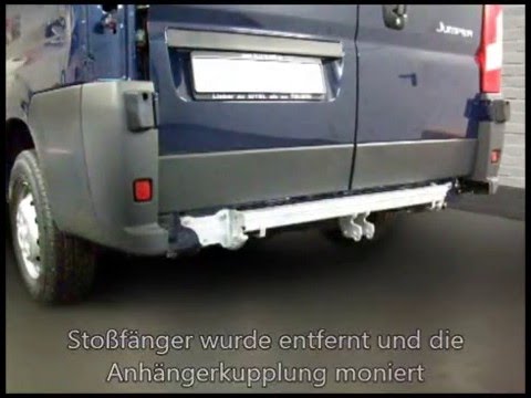 AutoHak Anhängerkupplung für Citroen Jumper Kasten L1-L3 ab 11 abnehmbar NEU ABE