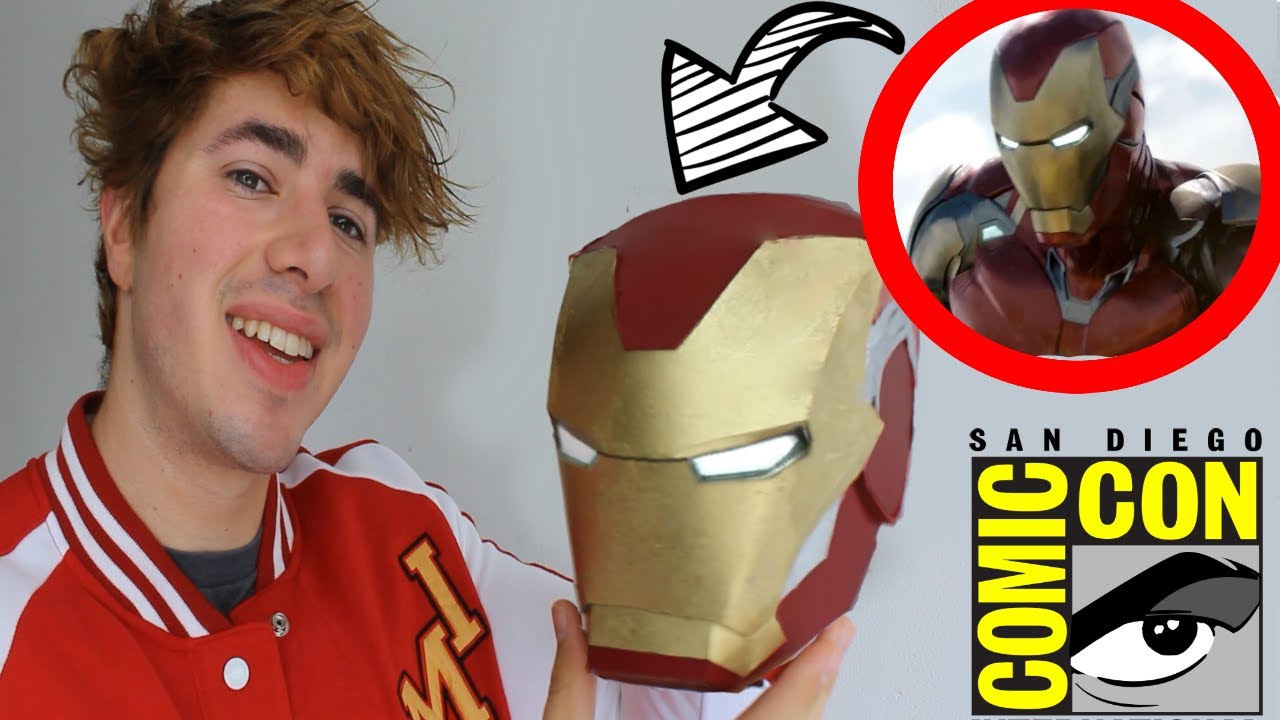 HICE EL CASCO DE IRON MAN MARK 85 ( SDCC @ HOME) - Carlos Te 