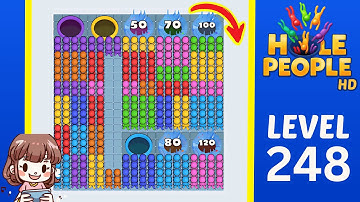 Hole People Level 248 Solution Walkthrough