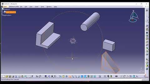 how to use PAD command in catia