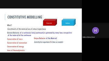 Constitutive Modelling in Soil Mechanics