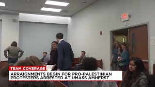 UMass Amherst leaders weigh in on pro-Palestinian protestors facing a judge