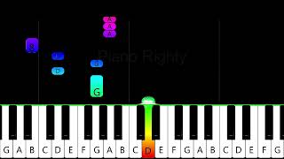 That's Why You Go Away Easy Piano for Beginners