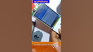 Mobile ka speaker not working jio phone f120b problem jumper replace #shortsvideo @opyttelecom