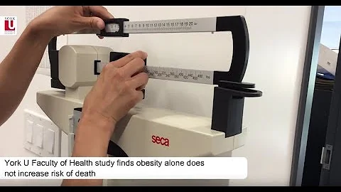 York U study shows obesity alone does not increase risk of death